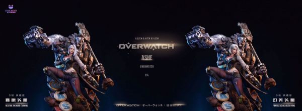 【售罄展示追加請私訊客服@toystationtw】守望先鋒 艾什Ashe “災星 X Coolbear酷熊 studio 玩驛丨Toy station, GK雕像預購, GK雕像代購, GK雕像現貨, GK雕像修復, 咒術, 咒術迴戰, SCC玩具屋, 玩具給庫, 希模型, 瘋公仔, 訂製雕像,模型,伯公仔,gk,玩驛,火影,夜風本舖,海賊,死神,航海王,獵人,阿拉蕾,七大罪,七龍珠,寶可夢,神奇寶貝,哥吉拉,宮崎駿,迪士尼,灌籃高手,鬼滅之日刃,一拳超人,蠟筆小新,咒術,鏈鋸人,進擊的巨人,乙骨,我英