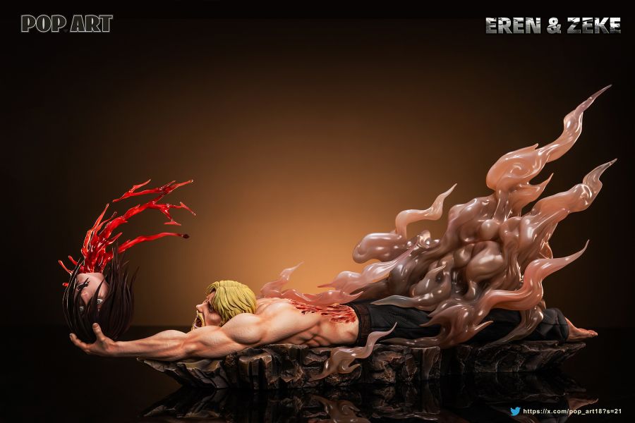 【預購】進擊的巨人 接頭霸王 艾倫&吉克 X POP.ART工作室 玩驛丨Toy station, GK雕像預購, GK雕像代購, GK雕像現貨, GK雕像修復, 咒術, 咒術迴戰, SCC玩具屋, 玩具給庫, NBA, 瘋公仔, 訂製雕像,模型,伯公仔,gk,玩驛,火影,夜風本舖,海賊,死神,航海王,獵人,阿拉蕾,七大罪,七龍珠,寶可夢,神奇寶貝,哥吉拉,宮崎駿,迪士尼,灌籃高手,鬼滅之刃,一拳超人,蠟筆小新,咒術,鏈鋸人,進擊的巨人,乙骨,我英