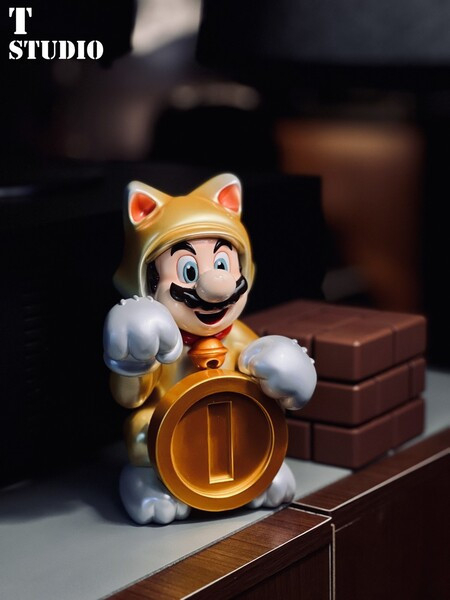 【售罄展示追加請私訊客服@toystationtw】任天堂 招財貓馬力歐 (雙比例) X T-Studio 動漫,模型,玩具,gk,玩驛,火影,手辦,海賊,死神,航海王,獵人,阿拉蕾,七大罪,七龍珠,寶可夢,神奇寶貝,哥吉拉,宮崎駿,迪士尼,灌籃高手,鬼滅之日刃,一拳超人,蠟筆小新,咒術,鏈鋸人,進擊的巨人,妖精尾巴,我的英雄學院,我英,鋼鍊,鋼之煉金術師,新世紀福音戰士,EVA,間諜家家酒,Re0,漫威,dc,集美#hex#tsume#prime1#queen#tes#xm#野獸國#壽屋#數碼寶貝