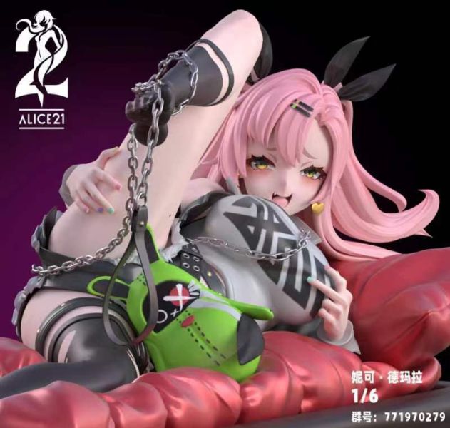 【售罄展示追加請私訊客服@toystationtw】絕區零 緋兔夜曲 妮可·德瑪拉 X Alice21 動漫,模型,玩具,gk,玩驛,火影,手辦,海賊,死神,航海王,獵人,阿拉蕾,七大罪,七龍珠,寶可夢,神奇寶貝,哥吉拉,宮崎駿,迪士尼,灌籃高手,鬼滅之日刃,一拳超人,蠟筆小新,咒術,鏈鋸人,進擊的巨人,妖精尾巴,我的英雄學院,我英,鋼鍊,鋼之煉金術師,新世紀福音戰士,EVA,間諜家家酒,Re0,漫威,dc,集美#hex#tsume#prime1#queen#tes#xm#野獸國#壽屋#數碼寶貝