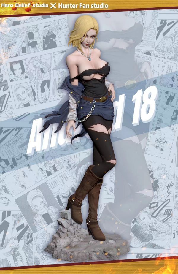 【現貨秒發】七龍珠 女性魅力系列 18號 X hero belief＆ hunter fan hb工作室 玩驛丨Toy station, GK雕像預購, GK雕像代購, GK雕像現貨, GK雕像修復, 購物網站, 自媒體選物店, SCC玩具屋, 玩具給庫, 希模型, 瘋公仔, 訂製雕像,模型,伯公仔,gk,玩驛,火影,夜風本舖,海賊,死神,航海王,獵人,阿拉蕾,七大罪,七龍珠,寶可夢,神奇寶貝,哥吉拉,宮崎駿,迪士尼,灌籃高手,鬼滅之日刃,一拳超人,蠟筆小新,咒術,鏈鋸人,進擊的巨人,妖精尾巴,我的英