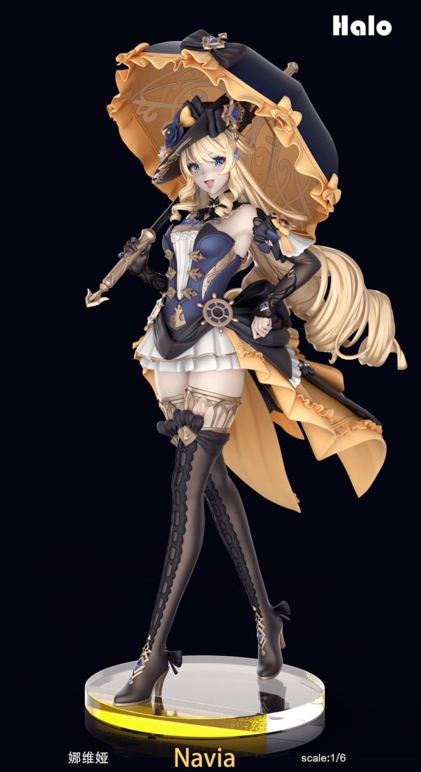 【售罄展示追加請私訊客服@toystationtw】原神 娜維婭 X Halo Stduio 玩驛丨Toy station, GK雕像預購, GK雕像代購, GK雕像現貨, GK雕像修復, 購物網站, 自媒體選物店, SCC玩具屋, 玩具給庫, 希模型, 瘋公仔, 訂製雕像,模型,伯公仔,gk,玩驛,火影,夜風本舖,海賊,死神,航海王,獵人,阿拉蕾,七大罪,七龍珠,寶可夢,神奇寶貝,哥吉拉,宮崎駿,迪士尼,灌籃高手,鬼滅之日刃,一拳超人,蠟筆小新,咒術,鏈鋸人,進擊的巨人,妖精尾巴,我的英