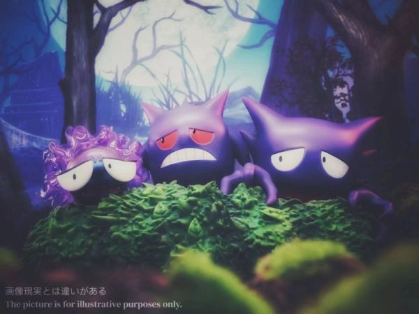 【售罄展示追加請私訊客服@toystationtw】寶可夢 耿鬼家族 草叢三人組 X Sun太陽 玩驛丨Toy station, GK雕像預購, GK雕像代購, GK雕像現貨, GK雕像修復, 咒術, 咒術迴戰, SCC玩具屋, 玩具給庫, 凱多, 尼卡, 訂製雕像,模型,伯公仔,gk,玩驛,火影,夜風本舖,海賊,死神,航海王,獵人,終結谷,七大罪,七龍珠,寶可夢,火影,哥吉拉,宮崎駿,迪士尼,灌籃高手,凱多,鳴人,蠟筆小新,殺生丸,鏈鋸人,進擊的巨人,乙骨,我英