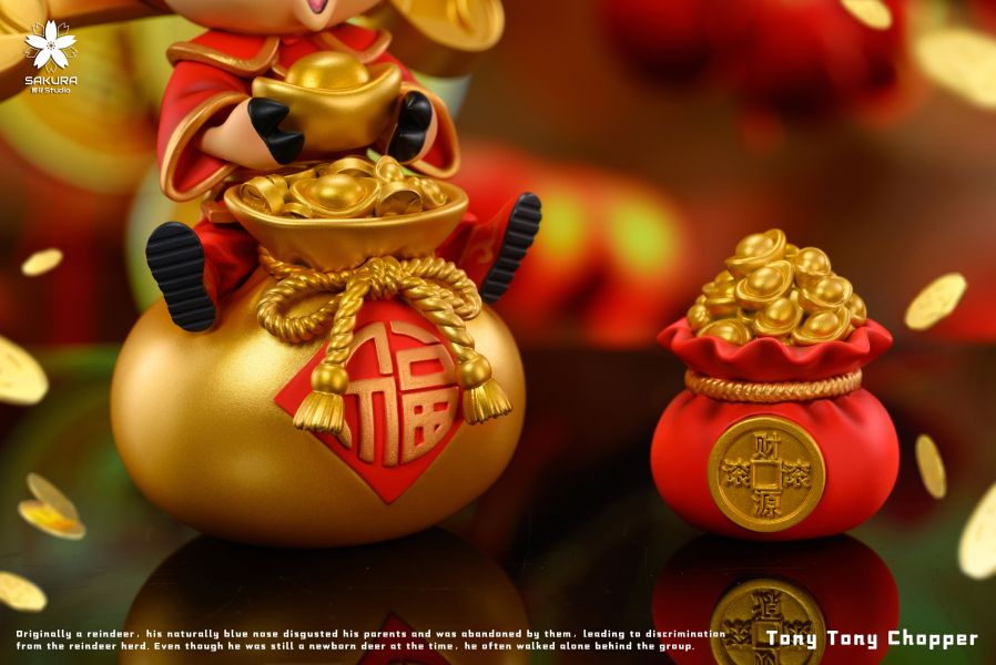 【售罄展示追加請私訊客服@toystationtw】海賊王 財神喬巴 X 櫻花 studio 玩驛丨Toy station, GK雕像預購, GK雕像代購, GK雕像現貨, GK雕像修復, 咒術, 咒術迴戰, SCC玩具屋, 玩具給庫, NBA, 瘋公仔, 訂製雕像,模型,伯公仔,gk,玩驛,火影,夜風本舖,海賊,死神,航海王,獵人,阿拉蕾,七大罪,七龍珠,寶可夢,神奇寶貝,哥吉拉,宮崎駿,迪士尼,灌籃高手,鬼滅之刃,一拳超人,蠟筆小新,咒術,鏈鋸人,進擊的巨人,乙骨,我英