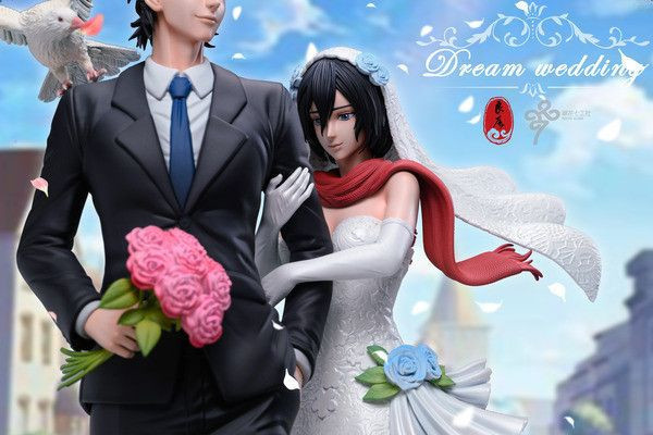 【補款】進擊的巨人 第十一彈 米卡莎&艾連 夢中婚禮 X LC良辰 動漫,模型,玩具,gk,玩驛,火影,手辦,海賊,死神,航海王,獵人,阿拉蕾,七大罪,七龍珠,寶可夢,神奇寶貝,哥吉拉,宮崎駿,迪士尼,灌籃高手,鬼滅之日刃,一拳超人,蠟筆小新,咒術,鏈鋸人,進擊的巨人,妖精尾巴,我的英雄學院,我英,鋼鍊,鋼之煉金術師,新世紀福音戰士,EVA,間諜家家酒,Re0,漫威,dc,集美#hex#tsume#prime1#queen#tes#xm#野獸國#壽屋#數碼寶貝