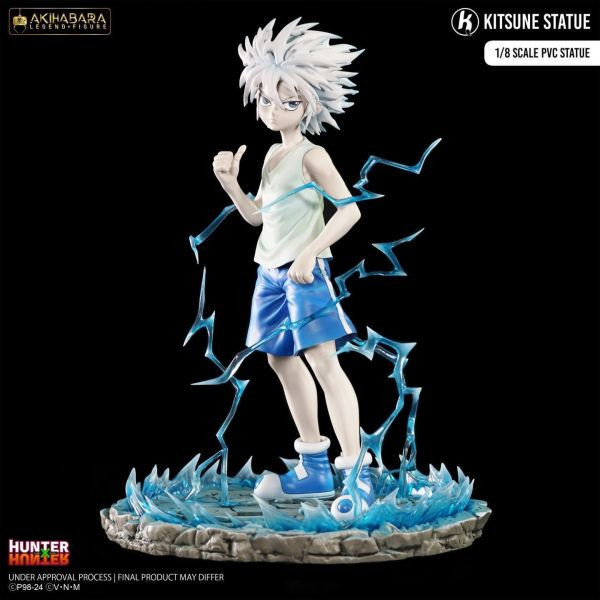 【預購】獵人 奇犽·揍敵客 X Kitsune Statue 正版授權 動漫,模型,玩具,gk,玩驛,火影,手辦,海賊,死神,航海王,獵人,阿拉蕾,七大罪,七龍珠,寶可夢,神奇寶貝,哥吉拉,宮崎駿,迪士尼,灌籃高手,鬼滅之日刃,一拳超人,蠟筆小新,咒術,鏈鋸人,進擊的巨人,妖精尾巴,我的英雄學院,我英,鋼鍊,鋼之煉金術師,新世紀福音戰士,EVA,間諜家家酒,Re0,漫威,dc,集美#hex#tsume#prime1#queen#tes#xm#野獸國#壽屋#數碼寶貝