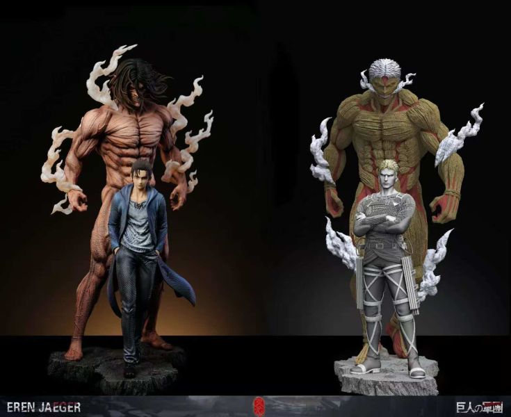 【預購】進擊的巨人 巨人軍團系列--艾倫 X TY天元 玩驛丨Toy station, GK雕像預購, GK雕像代購, GK雕像現貨, GK雕像修復, 咒術, 咒術迴戰, SCC玩具屋, 玩具給庫, NBA, 瘋公仔, 訂製雕像,模型,伯公仔,gk,玩驛,火影,夜風本舖,海賊,死神,航海王,獵人,阿拉蕾,七大罪,七龍珠,寶可夢,神奇寶貝,哥吉拉,宮崎駿,迪士尼,灌籃高手,鬼滅之刃,一拳超人,蠟筆小新,咒術,鏈鋸人,進擊的巨人,乙骨,我英