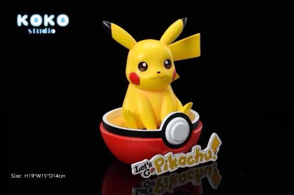 【預購】寶可夢 精靈球皮卡丘 X KoKo studio #動漫#模型#玩具#gk#玩驛#火影#手辦#海賊#死神#航海王#獵人#阿拉蕾#七大罪#七龍珠#寶可夢#神奇寶貝#哥吉拉#宮崎駿#迪士尼#灌籃高手#鬼滅之日刃#一拳超人#蠟筆小新#咒術#鏈鋸人#進擊的巨人#妖精尾巴#我的英雄學院#我英#鋼鍊#鋼之煉金術師#新世紀福音戰士#EVA#間諜家家酒#Re0#漫威#dc#集美#hex#tsume#prime1#queen#tes#xm#野獸國#壽屋#數碼寶貝