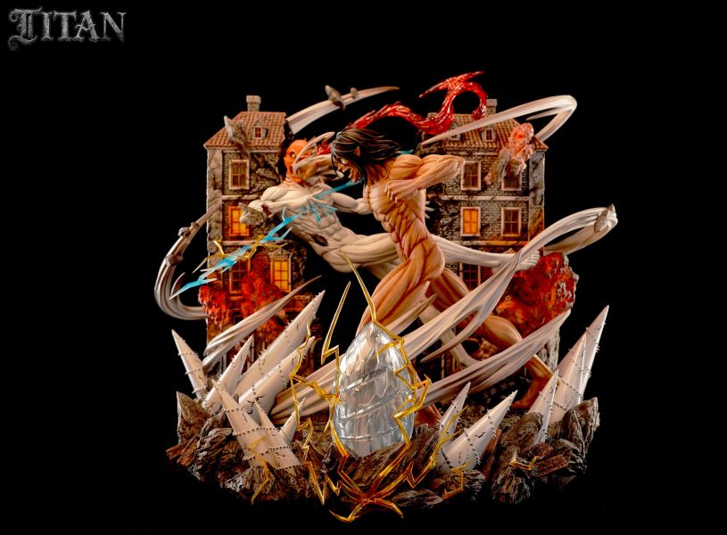 【預購】進擊的巨人 大型巨人第一彈 戰錘巨人vs進巨 X TITAN工作室 玩驛丨Toy station, GK雕像預購, GK雕像代購, GK雕像現貨, GK雕像修復, 咒術, 咒術迴戰, SCC玩具屋, 玩具給庫, NBA, 瘋公仔, 訂製雕像,模型,伯公仔,gk,玩驛,火影,夜風本舖,海賊,死神,航海王,獵人,阿拉蕾,七大罪,七龍珠,寶可夢,神奇寶貝,哥吉拉,宮崎駿,迪士尼,灌籃高手,鬼滅之刃,一拳超人,蠟筆小新,咒術,鏈鋸人,進擊的巨人,乙骨,我英