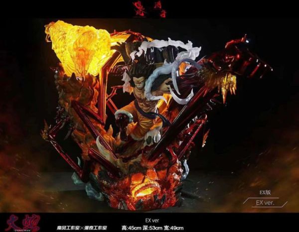 【現貨秒發】海賊王 四檔-蛇人魯夫 X 魔風工作室&漫奇工作室 玩驛丨Toy station, GK雕像預購, GK雕像代購, GK雕像現貨, GK雕像修復, 咒術, 咒術迴戰, SCC玩具屋, 玩具給庫, 希模型, 瘋公仔, 訂製雕像,模型,伯公仔,gk,玩驛,火影,夜風本舖,海賊,死神,航海王,獵人,阿拉蕾,七大罪,七龍珠,寶可夢,鬼島,哥吉拉,宮崎駿,迪士尼,灌籃高手,蛇人,魯夫,蠟筆小新,咒術,鏈鋸人,進擊的巨人,乙骨,我英