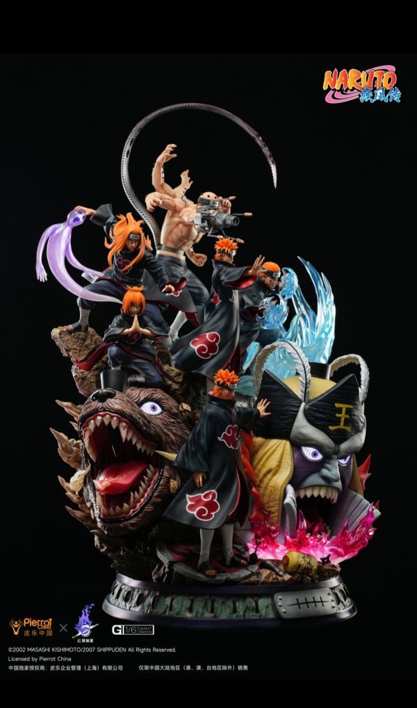 【售罄展示追加請私訊客服@toystationtw】火影忍者 六道佩恩 X 雲頂摘星 正版授權 動漫,模型,玩具,gk,玩驛,火影,手辦,海賊,死神,航海王,獵人,阿拉蕾,七大罪,七龍珠,寶可夢,神奇寶貝,哥吉拉,宮崎駿,迪士尼,灌籃高手,鬼滅之日刃,一拳超人,蠟筆小新,咒術,鏈鋸人,進擊的巨人,妖精尾巴,我的英雄學院,我英,鋼鍊,鋼之煉金術師,新世紀福音戰士,EVA,間諜家家酒,Re0,漫威,dc,集美#hex#tsume#prime1#queen#tes#xm#野獸國#壽屋#數碼寶貝