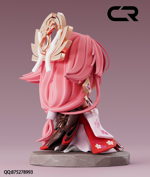 【售罄展示追加請私訊客服@toystationtw】原神 Q版 八重神子 X CR 玩驛丨Toy station, GK雕像預購, GK雕像代購, GK雕像現貨, GK雕像修復, 咒術, 咒術迴戰, SCC玩具屋, 玩具給庫, 希模型, 瘋公仔, 訂製雕像,模型,伯公仔,gk,玩驛,火影,夜風本舖,海賊,死神,航海王,獵人,阿拉蕾,七大罪,七龍珠,寶可夢,神奇寶貝,哥吉拉,宮崎駿,迪士尼,灌籃高手,鬼滅之刃,一拳超人,蠟筆小新,咒術,鏈鋸人,進擊的巨人,乙骨,我英,尼卡