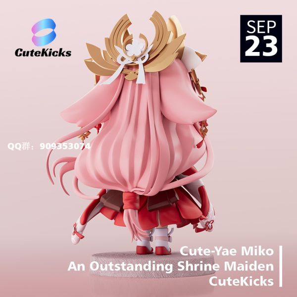 【預購】原神 八重神子 X CuteKicks-studio 動漫,模型,玩具,gk,玩驛,火影,手辦,海賊,死神,航海王,獵人,阿拉蕾,七大罪,七龍珠,寶可夢,神奇寶貝,哥吉拉,宮崎駿,迪士尼,灌籃高手,鬼滅之日刃,一拳超人,蠟筆小新,咒術,鏈鋸人,進擊的巨人,妖精尾巴,我的英雄學院,我英,鋼鍊,鋼之煉金術師,新世紀福音戰士,EVA,間諜家家酒,Re0,漫威,dc,集美#hex#tsume#prime1#queen#tes#xm#野獸國#壽屋#數碼寶貝