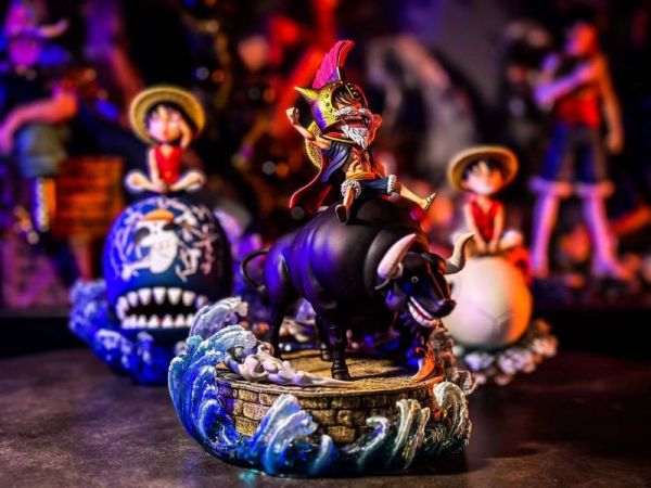 【售罄展示追加請私訊客服@toystationtw】海賊王 魯夫夥伴系列第三彈騎牛&魯夫 X 草帽studio #動漫#模型#玩具#gk#玩驛#火影#手辦#海賊#死神#航海王#獵人#阿拉蕾#七大罪#七龍珠#寶可夢#神奇寶貝#哥吉拉#宮崎駿#迪士尼#灌籃高手#鬼滅之日刃#一拳超人#蠟筆小新#咒術#鏈鋸人#進擊的巨人#妖精尾巴#我的英雄學院#我英#鋼鍊#鋼之煉金術師#新世紀福音戰士#EVA#間諜家家酒#Re0#漫威#dc#集美#hex#tsume#prime1#queen#tes#xm#野獸國#壽屋#數碼寶貝