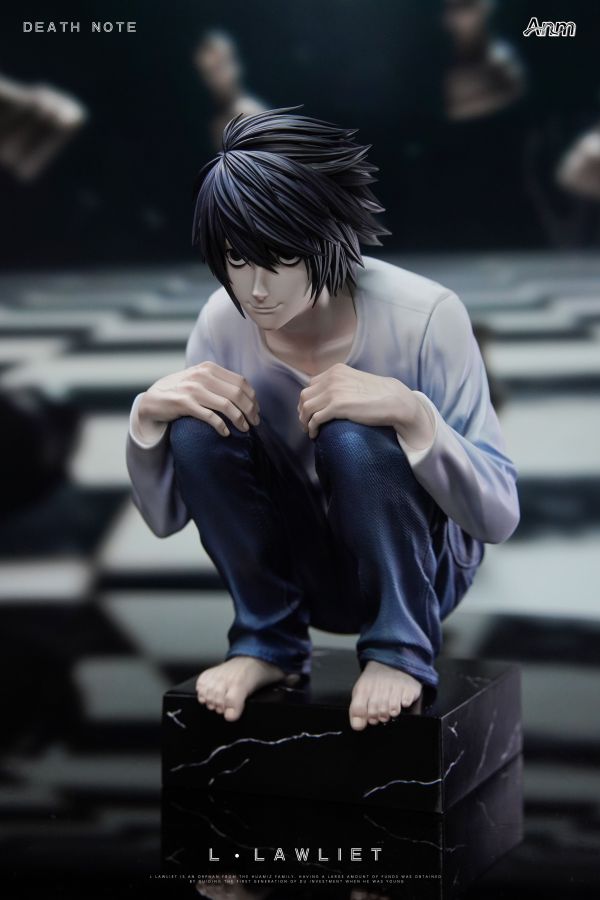 【預購】死亡筆記本 人物共鳴系列第一彈 L X Anm-Studio 玩驛丨Toy station, GK雕像預購, GK雕像代購, GK雕像現貨, GK雕像修復, 咒術, 咒術迴戰, SCC玩具屋, 玩具給庫, NBA, 瘋公仔, 訂製雕像,模型,伯公仔,gk,玩驛,火影,夜風本舖,海賊,死神,航海王,獵人,阿拉蕾,七大罪,七龍珠,寶可夢,神奇寶貝,哥吉拉,宮崎駿,迪士尼,灌籃高手,鬼滅之刃,一拳超人,蠟筆小新,咒術,鏈鋸人,進擊的巨人,乙骨,我英