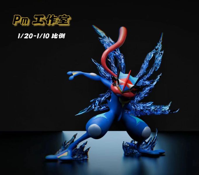 【售罄展示追加請私訊客服@toystationtw】寶可夢 甲賀忍蛙 X PM Studio 玩驛丨Toy station, GK雕像預購, GK雕像代購, GK雕像現貨, GK雕像修復, 咒術, 咒術迴戰, SCC玩具屋, 玩具給庫, NBA, 瘋公仔, 訂製雕像,模型,伯公仔,gk,玩驛,火影,夜風本舖,海賊,死神,航海王,獵人,阿拉蕾,七大罪,七龍珠,寶可夢,神奇寶貝,哥吉拉,宮崎駿,迪士尼,灌籃高手,鬼滅之刃,一拳超人,蠟筆小新,咒術,鏈鋸人,進擊的巨人,乙骨,我英