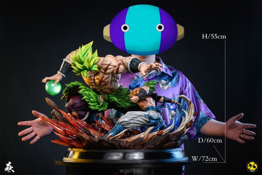 【售罄展示追加請私訊客服@toystationtw】七龍珠 布羅利vs悟吉塔 X 焱-Studio+2%-Studio 玩驛丨Toy station, GK雕像預購, GK雕像代購, GK雕像現貨, GK雕像修復, 咒術, 咒術迴戰, SCC玩具屋, 玩具給庫, NBA, 瘋公仔, 訂製雕像,模型,伯公仔,gk,玩驛,火影,夜風本舖,海賊,死神,航海王,獵人,阿拉蕾,七大罪,七龍珠,寶可夢,神奇寶貝,哥吉拉,宮崎駿,迪士尼,灌籃高手,鬼滅之刃,一拳超人,蠟筆小新,咒術,鏈鋸人,進擊的巨人,乙骨,我英