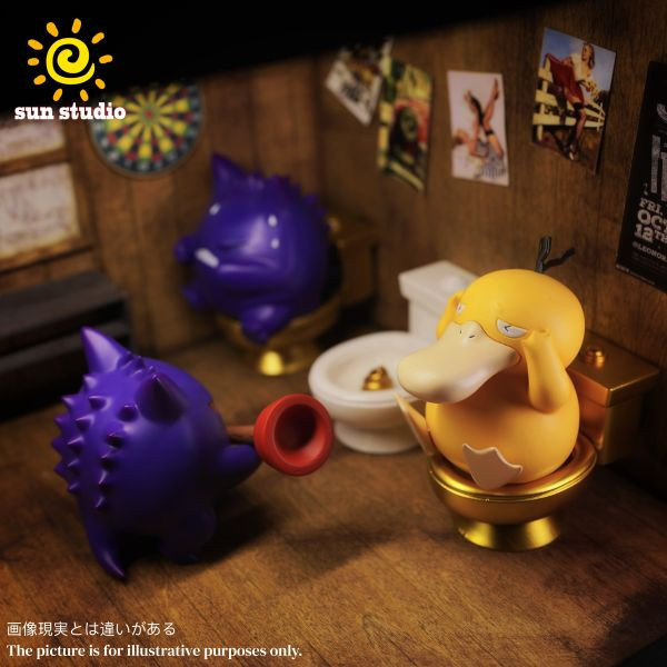 【補款】寶可夢 便秘可達鴨&馬桶可達鴨&通馬桶耿鬼 X SUN-Studio 玩驛丨Toy station, GK雕像預購, GK雕像代購, GK雕像現貨, GK雕像修復, 咒術, 咒術迴戰, SCC玩具屋, 玩具給庫, NBA, 瘋公仔, 訂製雕像,模型,伯公仔,gk,玩驛,火影,夜風本舖,海賊,死神,航海王,獵人,阿拉蕾,七大罪,七龍珠,寶可夢,神奇寶貝,哥吉拉,宮崎駿,迪士尼,灌籃高手,鬼滅之刃,一拳超人,蠟筆小新,咒術,鏈鋸人,進擊的巨人,乙骨,我英