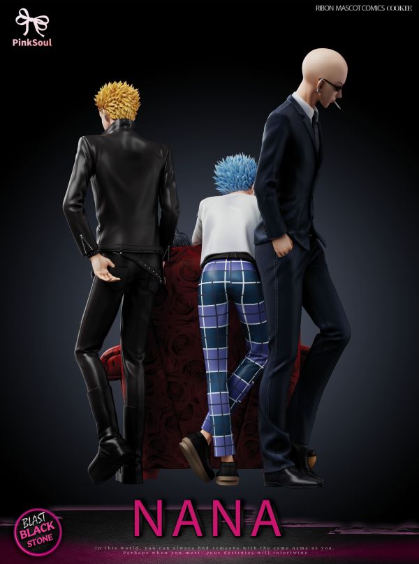 【預購】NANA 黑石樂隊 X Pinksoul工作室 玩驛丨Toy station, GK雕像預購, GK雕像代購, GK雕像現貨, GK雕像修復, 咒術, 咒術迴戰, SCC玩具屋, 玩具給庫, NBA, 瘋公仔, 訂製雕像,模型,伯公仔,gk,玩驛,火影,夜風本舖,海賊,死神,航海王,獵人,阿拉蕾,七大罪,七龍珠,寶可夢,神奇寶貝,哥吉拉,宮崎駿,迪士尼,灌籃高手,鬼滅之刃,一拳超人,蠟筆小新,咒術,鏈鋸人,進擊的巨人,乙骨,我英
