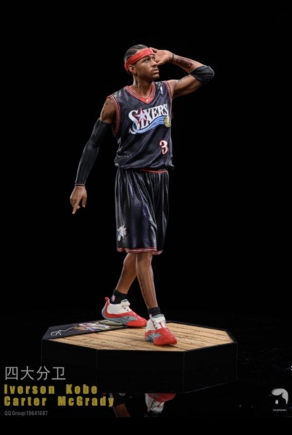 【售罄展示追加請私訊客服@toystationtw】 NBA 四大分衛 AllenIverson艾佛森 & KobeBryant柯比 & TracyMcGrady麥迪 & VinceCarter卡特 X FaceFunky 動漫,模型,玩具,gk,玩驛,火影,手辦,海賊,死神,航海王,獵人,阿拉蕾,七大罪,七龍珠,寶可夢,神奇寶貝,哥吉拉,宮崎駿,迪士尼,灌籃高手,鬼滅之日刃,一拳超人,蠟筆小新,咒術,鏈鋸人,進擊的巨人,妖精尾巴,我的英雄學院,我英,鋼鍊,鋼之煉金術師,新世紀福音戰士,EVA,間諜家家酒,Re0,漫威,dc,集美#hex#tsume#prime1#queen#tes#xm#野獸國#壽屋#數碼寶貝