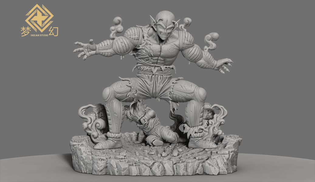 【售罄展示追加請私訊客服@toystationtw】七龍珠 名場面 比克爲守護悟飯而死雙人雕像 X 夢幻工作室Dream Studio 動漫,模型,玩具,gk,玩驛,火影,手辦,海賊,死神,航海王,獵人,阿拉蕾,七大罪,七龍珠,寶可夢,神奇寶貝,哥吉拉,宮崎駿,迪士尼,灌籃高手,鬼滅之日刃,一拳超人,蠟筆小新,咒術,鏈鋸人,進擊的巨人,妖精尾巴,我的英雄學院,我英,鋼鍊,鋼之煉金術師,新世紀福音戰士,EVA,間諜家家酒,Re0,漫威,dc,集美#hex#tsume#prime1#queen#tes#xm#野獸國#壽屋#數碼寶貝