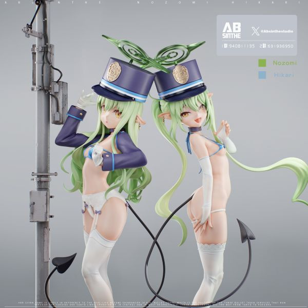 【售罄展示追加請私訊客服@toystationtw】蔚藍檔案 光&望 X ABsinthe studio 動漫,模型,玩具,gk,玩驛,火影,手辦,海賊,死神,航海王,獵人,阿拉蕾,七大罪,七龍珠,寶可夢,神奇寶貝,哥吉拉,宮崎駿,迪士尼,灌籃高手,鬼滅之日刃,一拳超人,蠟筆小新,咒術,鏈鋸人,進擊的巨人,妖精尾巴,我的英雄學院,我英,鋼鍊,鋼之煉金術師,新世紀福音戰士,EVA,間諜家家酒,Re0,漫威,dc,集美#hex#tsume#prime1#queen#tes#xm#野獸國#壽屋#數碼寶貝