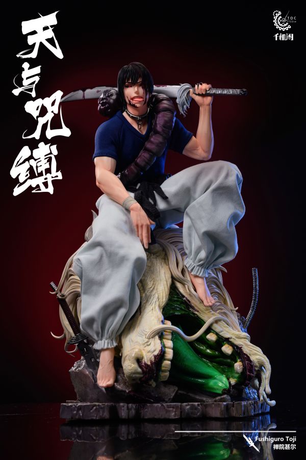 【售罄展示追加請私訊客服@toystationtw】咒術迴戰 作伏黑甚爾（Fushiguro Toji，術師殺手）X 千機閣工作室 動漫,模型,玩具,gk,玩驛,火影,手辦,海賊,死神,航海王,獵人,阿拉蕾,七大罪,七龍珠,寶可夢,神奇寶貝,哥吉拉,宮崎駿,迪士尼,灌籃高手,鬼滅之日刃,一拳超人,蠟筆小新,咒術,鏈鋸人,進擊的巨人,妖精尾巴,我的英雄學院,我英,鋼鍊,鋼之煉金術師,新世紀福音戰士,EVA,間諜家家酒,Re0,漫威,dc,集美#hex#tsume#prime1#queen#tes#xm#野獸國#壽屋#數碼寶貝