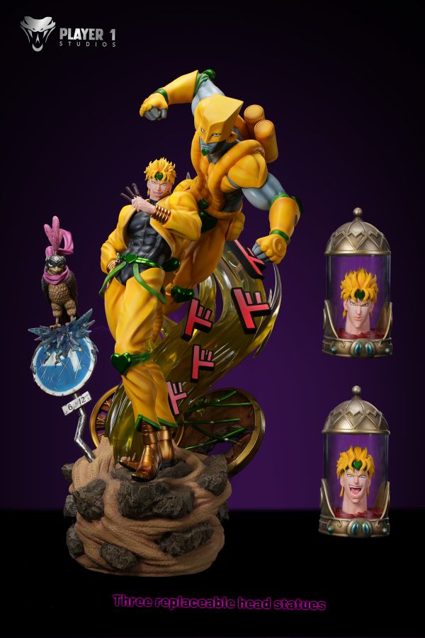 【預購】JOJO的奇妙冒險 對陣系列 迪奧·布蘭度 X 頭號玩家 玩驛丨Toy station, GK雕像預購, GK雕像代購, GK雕像現貨, GK雕像修復, 咒術, 咒術迴戰, SCC玩具屋, 玩具給庫, 希模型, 瘋公仔, 訂製雕像,模型,伯公仔,gk,玩驛,火影,夜風本舖,海賊,死神,航海王,獵人,阿拉蕾,七大罪,七龍珠,寶可夢,神奇寶貝,哥吉拉,宮崎駿,迪士尼,灌籃高手,鬼滅之日刃,一拳超人,蠟筆小新,咒術,鏈鋸人,進擊的巨人,乙骨,我英