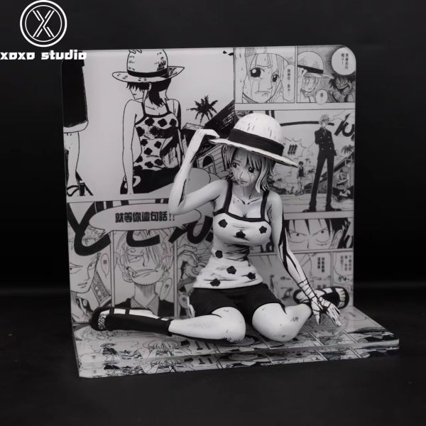 【售罄展示追加請私訊客服@toystationtw】海賊王 名場景 娜美 黑白漫畫色 X XOXO 動漫,模型,玩具,gk,玩驛,火影,手辦,海賊,死神,航海王,獵人,阿拉蕾,七大罪,七龍珠,寶可夢,神奇寶貝,哥吉拉,宮崎駿,迪士尼,灌籃高手,鬼滅之日刃,一拳超人,蠟筆小新,咒術,鏈鋸人,進擊的巨人,妖精尾巴,我的英雄學院,我英,鋼鍊,鋼之煉金術師,新世紀福音戰士,EVA,間諜家家酒,Re0,漫威,dc,集美#hex#tsume#prime1#queen#tes#xm#野獸國#壽屋#數碼寶貝