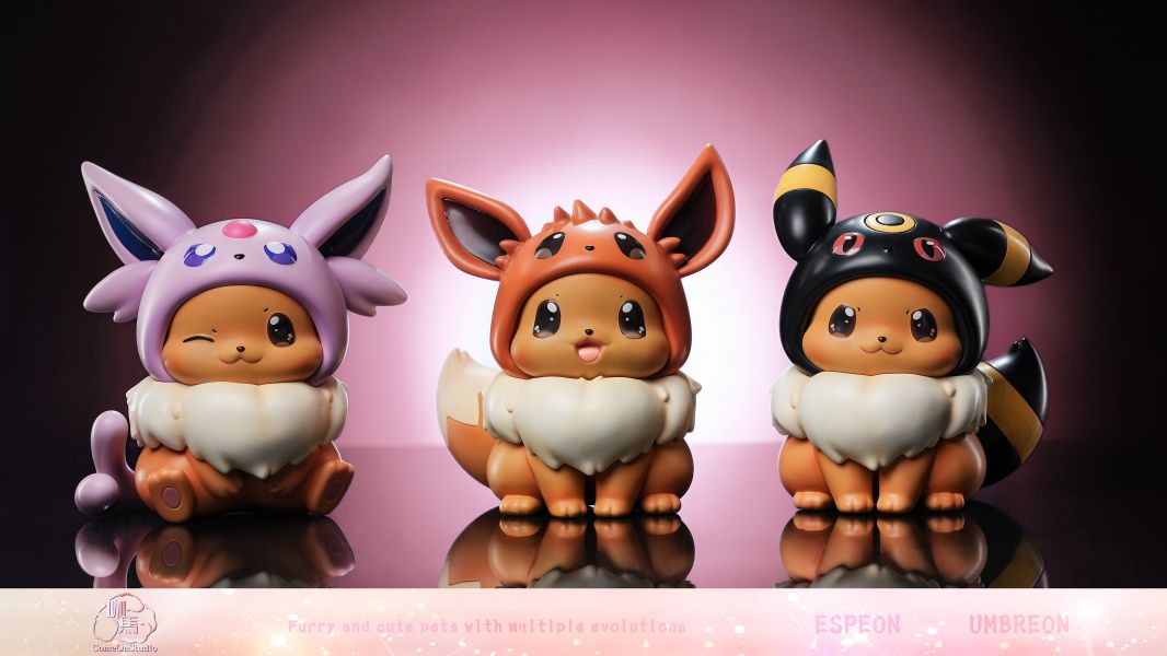 【代購】寶可夢 Q版伊布變裝系列第二彈 變裝日月伊布 X Come On咖馬 玩驛丨Toy station, GK雕像預購, GK雕像代購, GK雕像現貨, GK雕像修復, 咒術, 咒術迴戰, SCC玩具屋, 玩具給庫, NBA, 瘋公仔, 訂製雕像,模型,伯公仔,gk,玩驛,火影,夜風本舖,海賊,死神,航海王,獵人,阿拉蕾,七大罪,七龍珠,寶可夢,神奇寶貝,哥吉拉,宮崎駿,迪士尼,灌籃高手,鬼滅之刃,一拳超人,蠟筆小新,咒術,鏈鋸人,進擊的巨人,乙骨,我英