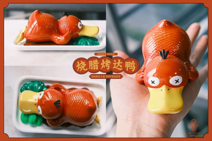 【預購】寶可夢 燒臘烤達鴨 X GBA 玩驛丨Toy station, GK雕像預購, GK雕像代購, GK雕像現貨, GK雕像修復, 咒術, 咒術迴戰, SCC玩具屋, 玩具給庫, NBA, 瘋公仔, 訂製雕像,模型,伯公仔,gk,玩驛,火影,夜風本舖,海賊,死神,航海王,獵人,阿拉蕾,七大罪,七龍珠,寶可夢,神奇寶貝,哥吉拉,宮崎駿,迪士尼,灌籃高手,鬼滅之刃,一拳超人,蠟筆小新,咒術,鏈鋸人,進擊的巨人,乙骨,我英