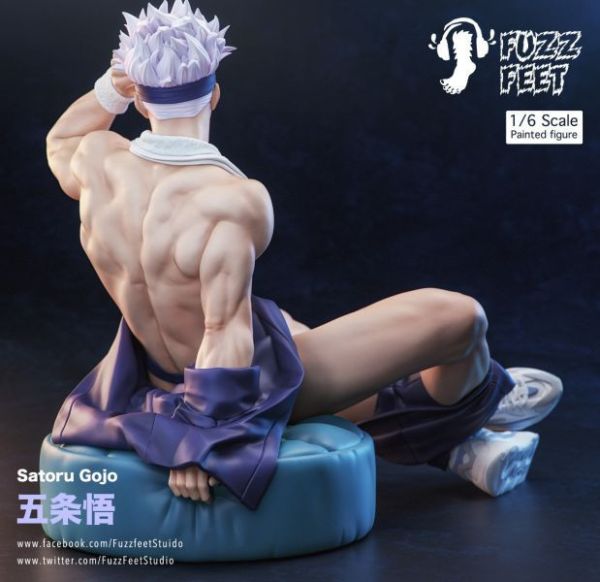 【售罄展示追加請私訊客服@toystationtw】咒術迴戰 Satoru Gojo 五條悟 X Fuzzfeet Studio 玩驛丨Toy station, GK雕像預購, GK雕像代購, GK雕像現貨, GK雕像修復, 咒術, 咒術迴戰, SCC玩具屋, 玩具給庫, NBA, 瘋公仔, 訂製雕像,模型,伯公仔,gk,玩驛,火影,夜風本舖,海賊,死神,航海王,獵人,阿拉蕾,七大罪,七龍珠,寶可夢,神奇寶貝,哥吉拉,宮崎駿,迪士尼,灌籃高手,鬼滅之刃,一拳超人,蠟筆小新,咒術,鏈鋸人,進擊的巨人,乙骨,我英