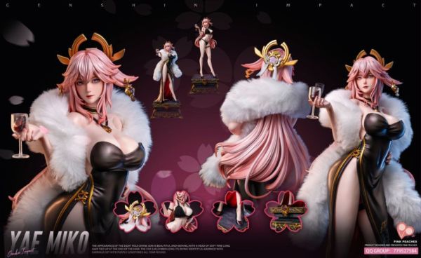 【現貨秒發】原神 禮服系列第一彈八重神子  X Pink peaches粉桃 動漫,模型,玩具,gk,玩驛,火影,手辦,海賊,死神,航海王,獵人,阿拉蕾,七大罪,七龍珠,寶可夢,神奇寶貝,哥吉拉,宮崎駿,迪士尼,灌籃高手,鬼滅之日刃,一拳超人,蠟筆小新,咒術,鏈鋸人,進擊的巨人,妖精尾巴,我的英雄學院,我英,鋼鍊,鋼之煉金術師,新世紀福音戰士,EVA,間諜家家酒,Re0,漫威,dc,集美#hex#tsume#prime1#queen#tes#xm#野獸國#壽屋#數碼寶貝