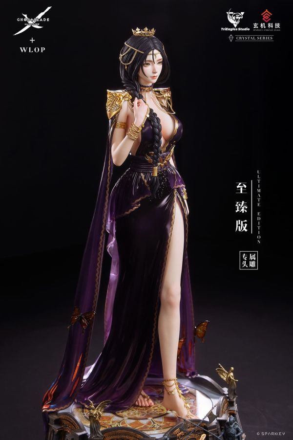 【售罄展示追加請私訊客服@toystationtw】鬼刀 雕像系列《女王》 X TriEagles Studio&WLOP 玄機科技 正版授權 #動漫#模型#玩具#gk#玩驛#火影#手辦#海賊#死神#航海王#獵人#阿拉蕾#七大罪#七龍珠#寶可夢#神奇寶貝#哥吉拉#宮崎駿#迪士尼#灌籃高手#鬼滅之日刃#一拳超人#蠟筆小新#咒術#鏈鋸人#進擊的巨人#妖精尾巴#我的英雄學院#我英#鋼鍊#鋼之煉金術師#新世紀福音戰士#EVA#間諜家家酒#Re0#漫威#dc#集美#hex#tsume#prime1#queen#tes#xm#野獸國#壽屋#數碼寶貝