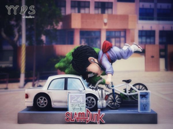 【售罄展示追加請私訊客服@toystationtw】灌籃高手 SD小場景 流川楓撞車 X YYDS工作室 動漫,模型,玩具,gk,玩驛,火影,手辦,海賊,死神,航海王,獵人,阿拉蕾,七大罪,七龍珠,寶可夢,神奇寶貝,哥吉拉,宮崎駿,迪士尼,灌籃高手,鬼滅之日刃,一拳超人,蠟筆小新,咒術,鏈鋸人,進擊的巨人,妖精尾巴,我的英雄學院,我英,鋼鍊,鋼之煉金術師,新世紀福音戰士,EVA,間諜家家酒,Re0,漫威,dc,集美#hex#tsume#prime1#queen#tes#xm#野獸國#壽屋#數碼寶貝