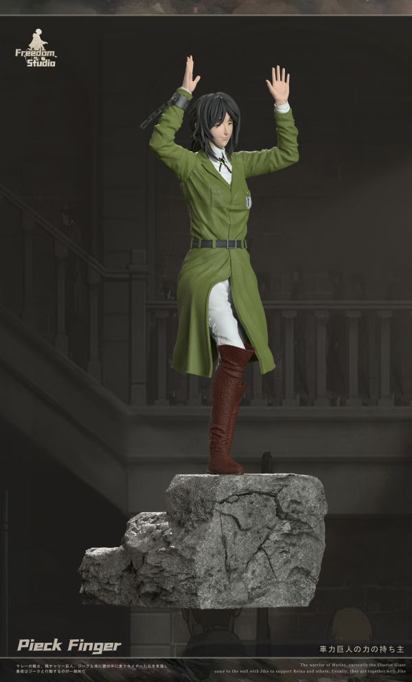 【預購】進擊的巨人 第十七彈 皮克·芬格爾 X Freedom-Studio 玩驛丨Toy station, GK雕像預購, GK雕像代購, GK雕像現貨, GK雕像修復, 咒術, 咒術迴戰, SCC玩具屋, 玩具給庫, NBA, 瘋公仔, 訂製雕像,模型,伯公仔,gk,玩驛,火影,夜風本舖,海賊,死神,航海王,獵人,阿拉蕾,七大罪,七龍珠,寶可夢,神奇寶貝,哥吉拉,宮崎駿,迪士尼,灌籃高手,鬼滅之刃,一拳超人,蠟筆小新,咒術,鏈鋸人,進擊的巨人,乙骨,我英