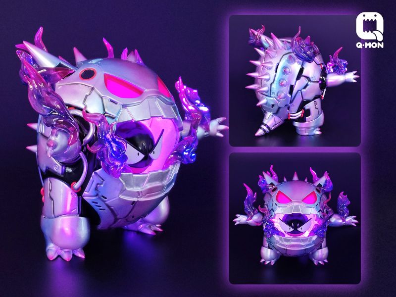【售罄展示追加請私訊客服@toystationtw】寶可夢 雙配色 耿鬼裝甲 X Q-MON 玩驛丨Toy station, GK雕像預購, GK雕像代購, GK雕像現貨, GK雕像修復, 咒術, 咒術迴戰, SCC玩具屋, 玩具給庫, NBA, 瘋公仔, 訂製雕像,模型,伯公仔,gk,玩驛,火影,夜風本舖,海賊,死神,航海王,獵人,阿拉蕾,七大罪,七龍珠,寶可夢,神奇寶貝,哥吉拉,宮崎駿,迪士尼,灌籃高手,鬼滅之刃,一拳超人,蠟筆小新,咒術,鏈鋸人,進擊的巨人,乙骨,我英