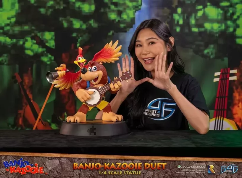 【預購】班卓熊卡祖伊二重奏 雕像 X  First 4 Figures 正版授權 玩驛丨Toy station, GK雕像預購, GK雕像代購, GK雕像現貨, GK雕像修復, 咒術, 咒術迴戰, SCC玩具屋, 玩具給庫, NBA, 瘋公仔, 訂製雕像,模型,伯公仔,gk,玩驛,火影,夜風本舖,海賊,死神,航海王,獵人,阿拉蕾,七大罪,七龍珠,寶可夢,神奇寶貝,哥吉拉,宮崎駿,迪士尼,灌籃高手,鬼滅之刃,一拳超人,蠟筆小新,咒術,鏈鋸人,進擊的巨人,乙骨,我英