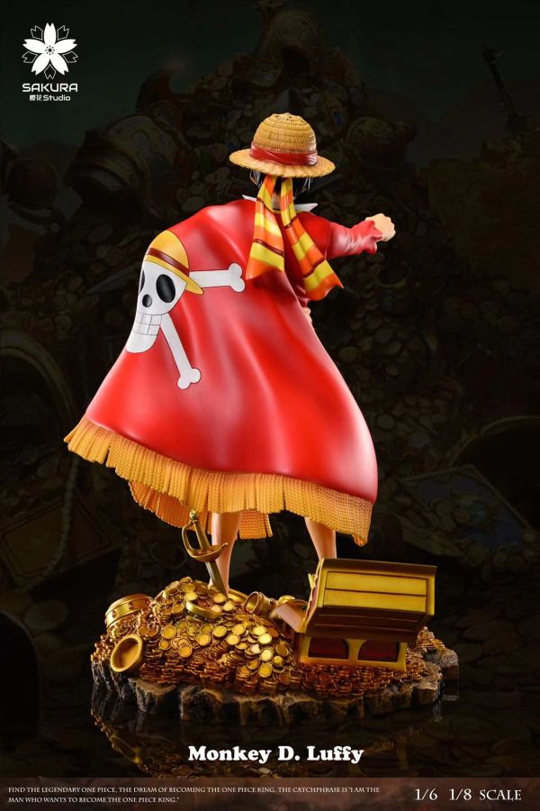 【售罄展示追加請私訊客服@toystationtw】海賊王 草帽海賊團第一彈 魯夫 X 櫻花 studio 動漫,模型,玩具,gk,玩驛,火影,手辦,海賊,死神,航海王,獵人,阿拉蕾,七大罪,七龍珠,寶可夢,神奇寶貝,哥吉拉,宮崎駿,迪士尼,灌籃高手,鬼滅之日刃,一拳超人,蠟筆小新,咒術,鏈鋸人,進擊的巨人,妖精尾巴,我的英雄學院,我英,鋼鍊,鋼之煉金術師,新世紀福音戰士,EVA,間諜家家酒,Re0,漫威,dc,集美#hex#tsume#prime1#queen#tes#xm#野獸國#壽屋#數碼寶貝