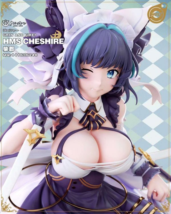 〖售罄展示追加請私訊客服@toystationtw〗柴郡 X  MOSS Studio #動漫#模型#玩具#gk#玩驛#火影#手辦#海賊#死神#航海王#獵人#阿拉蕾#七大罪#七龍珠#寶可夢#神奇寶貝#哥吉拉#宮崎駿#迪士尼#灌籃高手#鬼滅之日刃#一拳超人#蠟筆小新#咒術#鏈鋸人#進擊的巨人#妖精尾巴#我的英雄學院#我英#鋼鍊#鋼之煉金術師#新世紀福音戰士#EVA#間諜家家酒#Re0#漫威#dc#集美#hex#tsume#prime1#queen#tes#xm#野獸國#壽屋#數碼寶貝