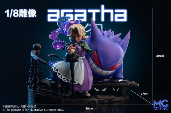 【售罄展示追加請私訊客服@toystationtw】寶可夢 雙比例 四天王第二彈 菊子 耿鬼 幽靈系場景 X MG Studio  scaleworld 玩驛丨Toy station, GK雕像預購, GK雕像代購, GK雕像現貨, GK雕像修復, 咒術, 咒術迴戰, SCC玩具屋, 玩具給庫, NBA, 瘋公仔, 訂製雕像,模型,伯公仔,gk,玩驛,火影,夜風本舖,海賊,死神,航海王,獵人,阿拉蕾,七大罪,七龍珠,寶可夢,神奇寶貝,哥吉拉,宮崎駿,迪士尼,灌籃高手,鬼滅之刃,一拳超人,蠟筆小新,咒術,鏈鋸人,進擊的巨人,乙骨,我英