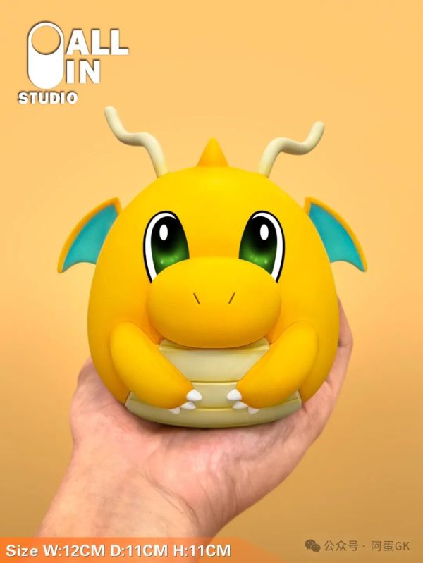【售罄展示追加請私訊客服@toystationtw】寶可夢 萌蛋快龍 X ALL IN-Studio 玩驛丨Toy station, GK雕像預購, GK雕像代購, GK雕像現貨, GK雕像修復, 咒術, 咒術迴戰, SCC玩具屋, 玩具給庫, NBA, 瘋公仔, 訂製雕像,模型,伯公仔,gk,玩驛,火影,夜風本舖,海賊,死神,航海王,獵人,阿拉蕾,七大罪,七龍珠,寶可夢,神奇寶貝,哥吉拉,宮崎駿,迪士尼,灌籃高手,鬼滅之刃,一拳超人,蠟筆小新,咒術,鏈鋸人,進擊的巨人,乙骨,我英