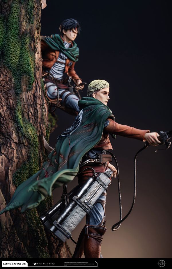 【預購】進擊的巨人 最鋒利的劍 艾爾文&里維 X Hertz-Studio 玩驛丨Toy station, GK雕像預購, GK雕像代購, GK雕像現貨, GK雕像修復, 咒術, 咒術迴戰, SCC玩具屋, 玩具給庫, NBA, 瘋公仔, 訂製雕像,模型,伯公仔,gk,玩驛,火影,夜風本舖,海賊,死神,航海王,獵人,阿拉蕾,七大罪,七龍珠,寶可夢,神奇寶貝,哥吉拉,宮崎駿,迪士尼,灌籃高手,鬼滅之刃,一拳超人,蠟筆小新,咒術,鏈鋸人,進擊的巨人,乙骨,我英