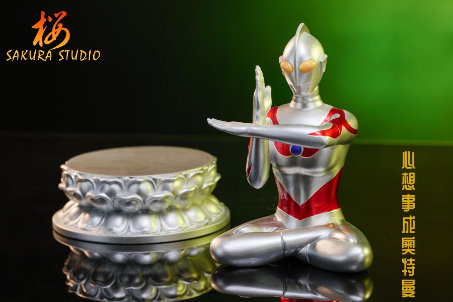 【售罄展示追加請私訊客服@toystationtw】奧特曼 信仰系列001 佛本奧特曼（奧特曼與底座可分離） X 櫻工作室SAKURA  Studio 動漫,模型,玩具,gk,玩驛,火影,手辦,海賊,死神,航海王,獵人,阿拉蕾,七大罪,七龍珠,寶可夢,神奇寶貝,哥吉拉,宮崎駿,迪士尼,灌籃高手,鬼滅之日刃,一拳超人,蠟筆小新,咒術,鏈鋸人,進擊的巨人,妖精尾巴,我的英雄學院,我英,鋼鍊,鋼之煉金術師,新世紀福音戰士,EVA,間諜家家酒,Re0,漫威,dc,野獸國,hex,tsume,prime1,queen,tes,xm,迪士尼,壽屋,數碼寶貝