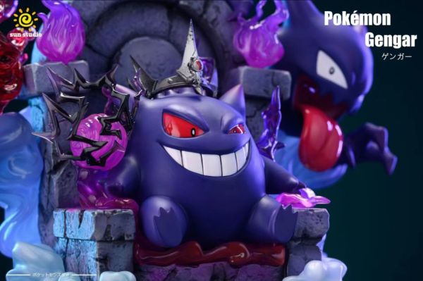 【售罄展示追加請私訊客服@toystationtw】寶可夢 耿鬼王座 X sun 動漫,模型,玩具,gk,玩驛,火影,手辦,海賊,死神,航海王,獵人,阿拉蕾,七大罪,七龍珠,寶可夢,神奇寶貝,哥吉拉,宮崎駿,迪士尼,灌籃高手,鬼滅之日刃,一拳超人,蠟筆小新,咒術,鏈鋸人,進擊的巨人,妖精尾巴,我的英雄學院,我英,鋼鍊,鋼之煉金術師,新世紀福音戰士,EVA,間諜家家酒,Re0,漫威,dc,集美#hex#tsume#prime1#queen#tes#xm#野獸國#壽屋#數碼寶貝