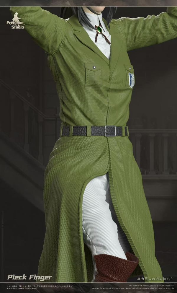 【預購】進擊的巨人 第十七彈 皮克·芬格爾 X Freedom-Studio 玩驛丨Toy station, GK雕像預購, GK雕像代購, GK雕像現貨, GK雕像修復, 咒術, 咒術迴戰, SCC玩具屋, 玩具給庫, NBA, 瘋公仔, 訂製雕像,模型,伯公仔,gk,玩驛,火影,夜風本舖,海賊,死神,航海王,獵人,阿拉蕾,七大罪,七龍珠,寶可夢,神奇寶貝,哥吉拉,宮崎駿,迪士尼,灌籃高手,鬼滅之刃,一拳超人,蠟筆小新,咒術,鏈鋸人,進擊的巨人,乙骨,我英
