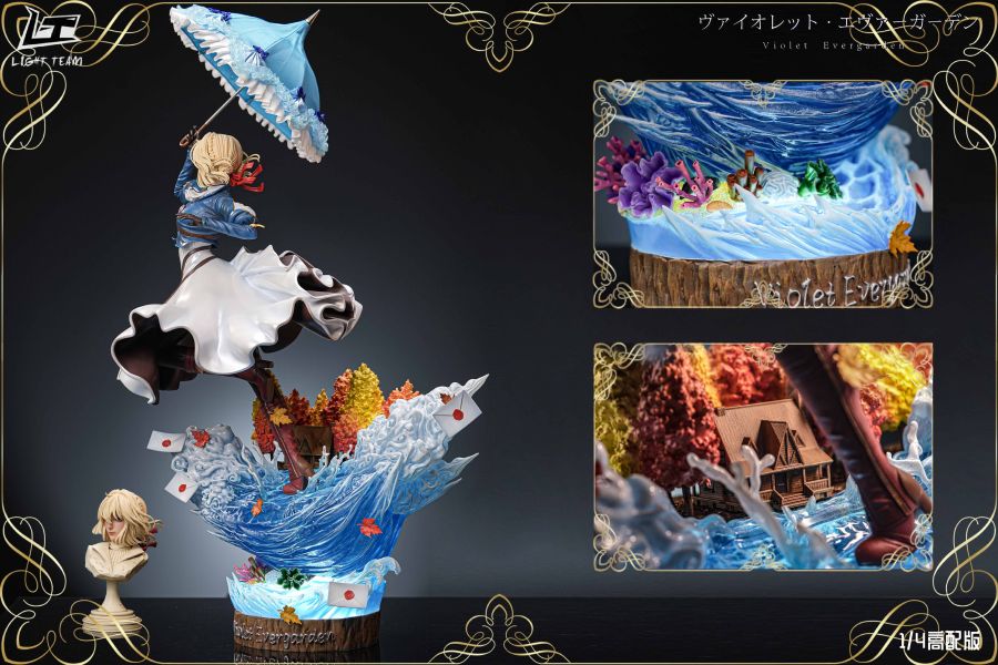 【售罄展示追加請私訊客服@toystationtw】紫羅蘭永恆花園 踏水名場景 典藏款雕像 薇爾莉特 X Light team輕型小組 玩驛丨Toy station, GK雕像預購, GK雕像代購, GK雕像現貨, GK雕像修復, 咒術, 咒術迴戰, SCC玩具屋, 玩具給庫, NBA, 瘋公仔, 訂製雕像,模型,伯公仔,gk,玩驛,火影,夜風本舖,海賊,死神,航海王,獵人,阿拉蕾,七大罪,七龍珠,寶可夢,神奇寶貝,哥吉拉,宮崎駿,迪士尼,灌籃高手,鬼滅之刃,一拳超人,蠟筆小新,咒術,鏈鋸人,進擊的巨人,乙骨,我英