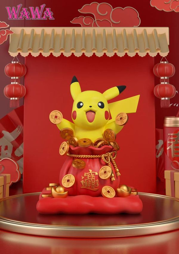 【補款】寶可夢 招財系列 撒金幣皮卡丘 X WAWA-Studio 玩驛丨Toy station, GK雕像預購, GK雕像代購, GK雕像現貨, GK雕像修復, 咒術, 咒術迴戰, SCC玩具屋, 玩具給庫, NBA, 瘋公仔, 訂製雕像,模型,伯公仔,gk,玩驛,火影,夜風本舖,海賊,死神,航海王,獵人,阿拉蕾,七大罪,七龍珠,寶可夢,神奇寶貝,哥吉拉,宮崎駿,迪士尼,灌籃高手,鬼滅之刃,一拳超人,蠟筆小新,咒術,鏈鋸人,進擊的巨人,乙骨,我英