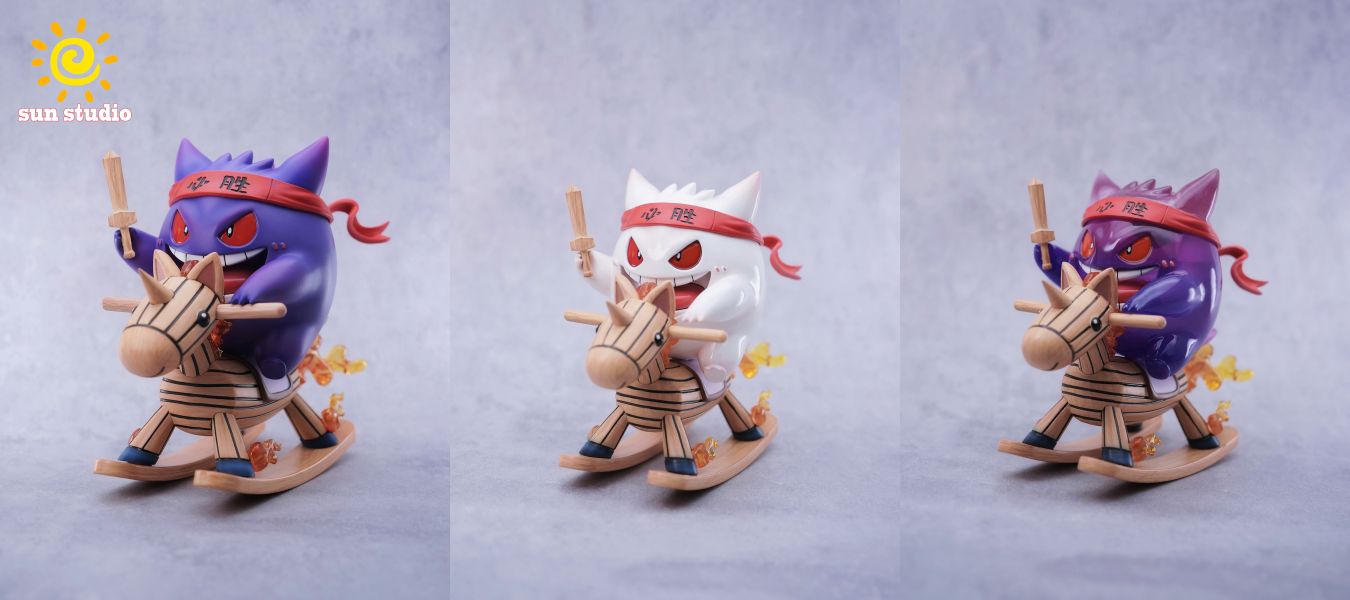 【售罄展示追加請私訊客服@toystationtw】寶可夢 搖搖馬耿鬼 X SUN studio 動漫,模型,玩具,gk,玩驛,火影,手辦,海賊,死神,航海王,獵人,阿拉蕾,七大罪,七龍珠,寶可夢,神奇寶貝,哥吉拉,宮崎駿,迪士尼,灌籃高手,鬼滅之日刃,一拳超人,蠟筆小新,咒術,鏈鋸人,進擊的巨人,妖精尾巴,我的英雄學院,我英,鋼鍊,鋼之煉金術師,新世紀福音戰士,EVA,間諜家家酒,Re0,漫威,dc,集美#hex#tsume#prime1#queen#tes#xm#野獸國#壽屋#數碼寶貝