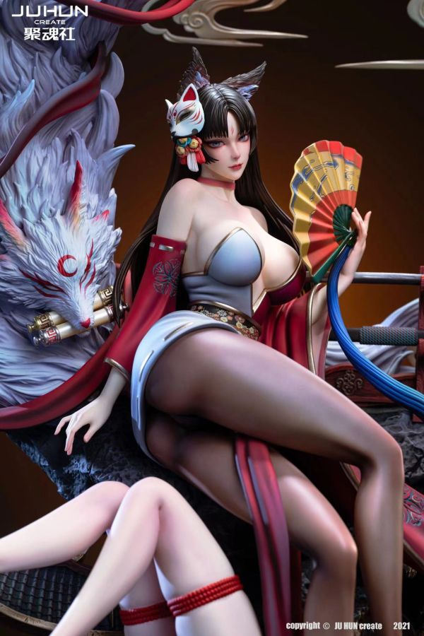 【代購】狐姬雙生花 設計師聯名款首款原創 X 聚魂社JuHunCREATE 玩驛丨Toy station, GK雕像預購, GK雕像代購, GK雕像現貨, GK雕像修復, 咒術, 咒術迴戰, SCC玩具屋, 玩具給庫, NBA, 瘋公仔, 訂製雕像,模型,伯公仔,gk,玩驛,火影,夜風本舖,海賊,死神,航海王,獵人,阿拉蕾,七大罪,七龍珠,寶可夢,神奇寶貝,哥吉拉,宮崎駿,迪士尼,灌籃高手,鬼滅之刃,一拳超人,蠟筆小新,咒術,鏈鋸人,進擊的巨人,乙骨,我英